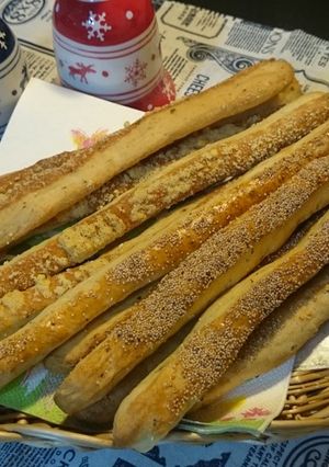 スペルト小麦のグリッシーニ2種♪-レシピのメイン写真