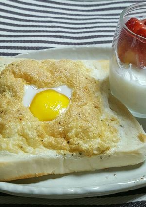 アメリカで大人気　エッグインクラウド-レシピのメイン写真