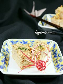 オーブンにお任せ・のし鶏。(松風焼き)-レシピのメイン写真