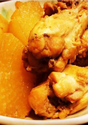 手羽元の煮込み 炊飯器時短レシピ お正月-レシピのメイン写真