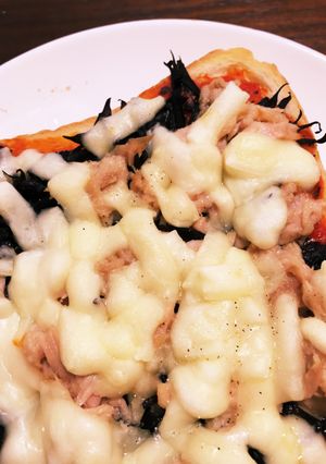 ひじきチーズトースト-レシピのメイン写真