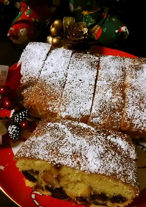 簡単に！パウンドケーキでシュトーレン風♪-レシピのメイン写真