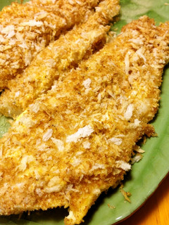 簡単!揚げないお魚フライ カレー味-レシピのメイン写真