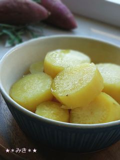 ほっとする甘さ☆さつまいもの甘煮-レシピのメイン写真