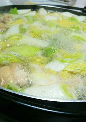 〆まで美味しい！あったか鶏だし鍋-レシピのメイン写真