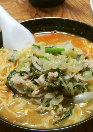 部活帰りに食べたくなるラーメン　-レシピのメイン写真