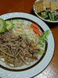 豚肉とごぼうにんじんのみそ炒め-レシピのメイン写真