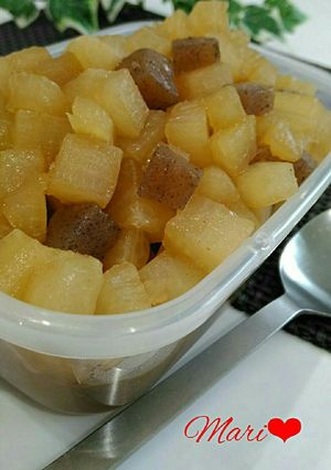 《簡単安いおつまみ》蒟蒻と大根の煮物-レシピのメイン写真
