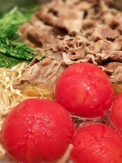 フルーツトマトと豚薄切り肉のさっと煮-レシピのメイン写真