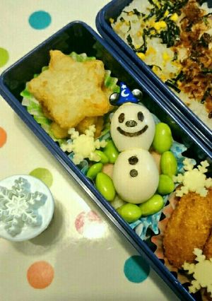 うずらの卵で雪だるま-レシピのメイン写真