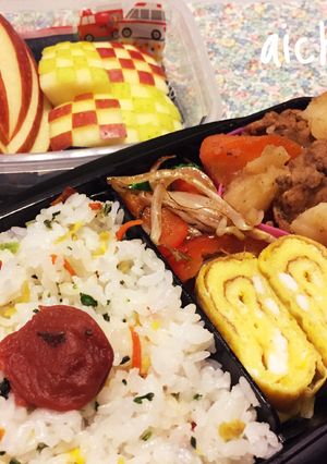 簡単*愛情たっぷり！肉じゃが彼弁♡-レシピのメイン写真