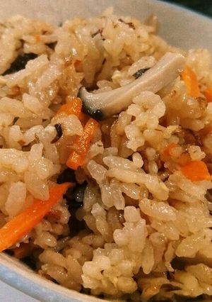 おでんの残り汁で簡単！炊き込みご飯-レシピのメイン写真