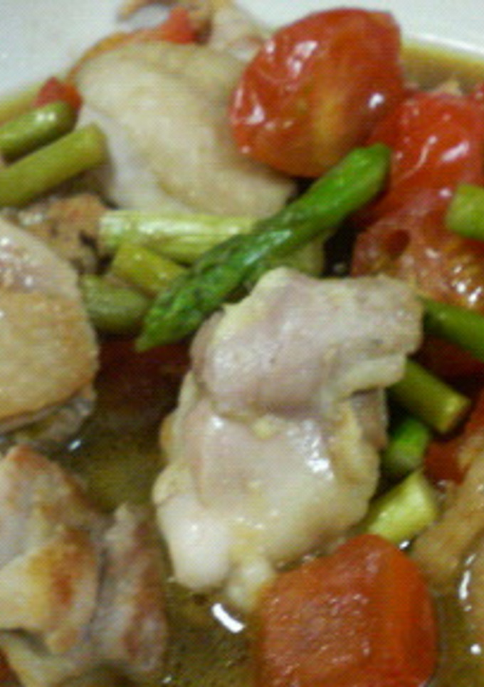 ■鶏肉とトマトのしょうが風味炒め■-レシピのメイン写真
