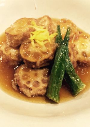 蓮根 挟み揚げ-レシピのメイン写真