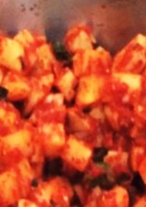 [韓国料理]カクテキ 깍두기-レシピのメイン写真