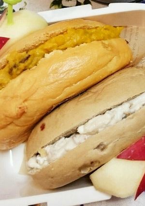 覚書用★ベーグルサンドクリーム２種-レシピのメイン写真