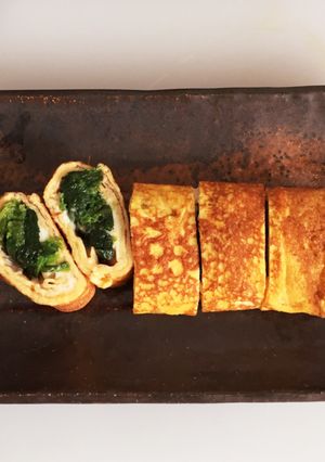 簡単☆ほうれん草の卵焼き-レシピのメイン写真