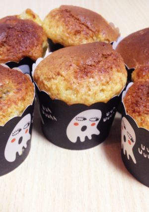 簡単バナナカップケーキ-レシピのメイン写真