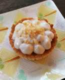 シナモン風味の豆腐ホイップクリーム