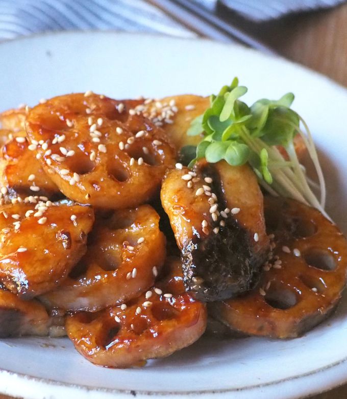 簡単♡ぶりと蓮根甘辛照り焼き。 by emyo 【クックパッド】 簡単