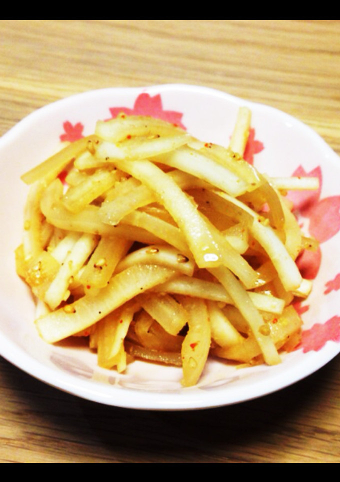 レンジで簡単＊大根の皮きんぴら風-レシピのメイン写真