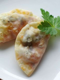 餃子の皮でなんちゃってカルツォーネ-レシピのメイン写真