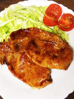 簡単!焼肉のたれで誰でも作れる生姜焼き!-レシピのメイン写真