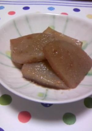 こんにゃくの生姜醤油漬-レシピのメイン写真