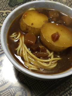 レトルトカレーで簡単☆和風カレーラーメン-レシピのメイン写真