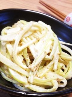 レンジで簡単*大根の皮サラダ-レシピのメイン写真