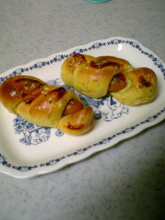 HBでカレーウインナーパン-レシピのメイン写真