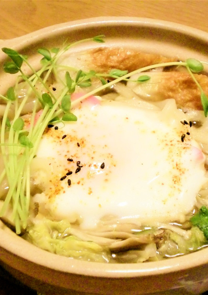 ぱぱっと！鍋焼きうどん-レシピのメイン写真