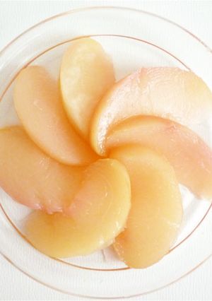 桃のコンポート-レシピのメイン写真