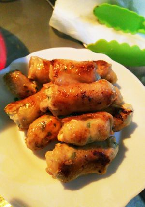 簡単美味しい^ ^ 鶏皮餃子‼-レシピのメイン写真