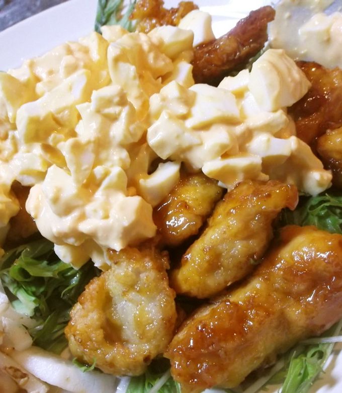 甘辛チキンのタルタルのせ☆ by ゆきんこ10 【クックパッド】 簡単