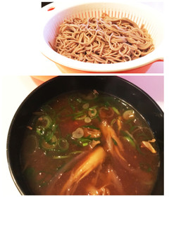 さば缶と薬味で簡単☆つけ蕎麦-レシピのメイン写真