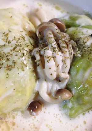 ルーでホワイトソースのロールキャベツ-レシピのメイン写真