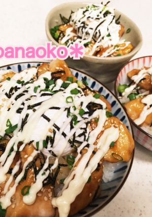 鶏胸肉の照り焼き丼-レシピのメイン写真