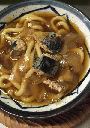 サバ缶 煮込みうどん-レシピのメイン写真