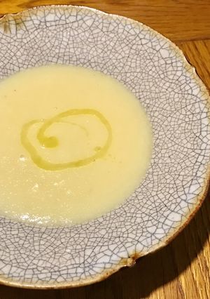 牛乳豆乳なしのさつまいもポタージュ-レシピのメイン写真