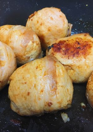 肉巻きおにぎり＊簡単＊お弁当にも-レシピのメイン写真
