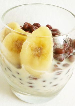もち麦と小豆とバナナのチェー風-レシピのメイン写真