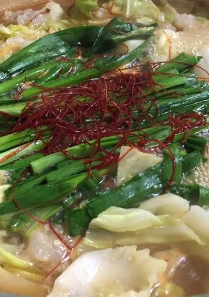 絶品！牛モツ鍋（下処理～ダシまで簡単）-レシピのメイン写真