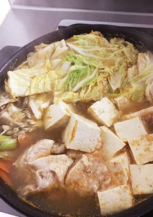 辛さ控えめキムチ鍋-レシピのメイン写真
