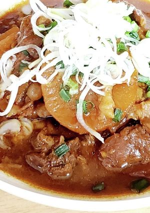 牛スジのどて煮-レシピのメイン写真