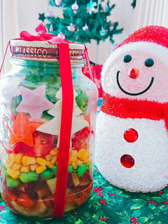クリスマス★カラフルジャーサラダ-レシピのメイン写真