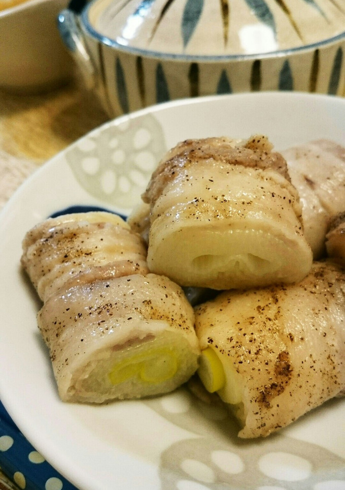ストウブでネギの豚肉まき-レシピのメイン写真