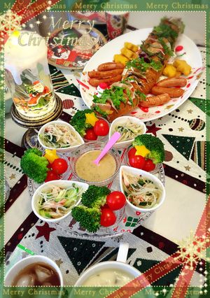 簡単☆クリスマスパーティ☆ホームパーティ-レシピのメイン写真
