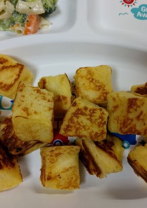 【離乳食·後期】フレンチトースト-レシピのメイン写真