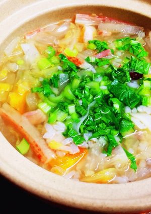 お野菜たっぷり☆ヘルシー雑炊-レシピのメイン写真
